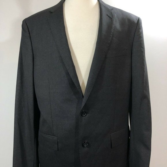 J.CREW Crosby Charcoal Gray 42L Athletic Fit